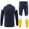 Real Madrid Sweatshirt Za Trening Četvrt Zip 2024-25 Navy